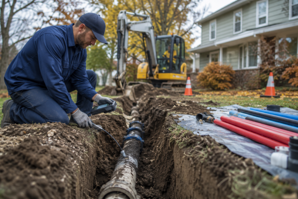 Main Water Line Break Repair