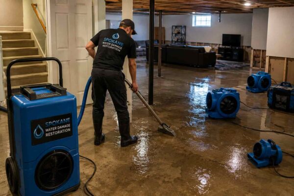 Flood Damage Cleanup in Spokane, WA