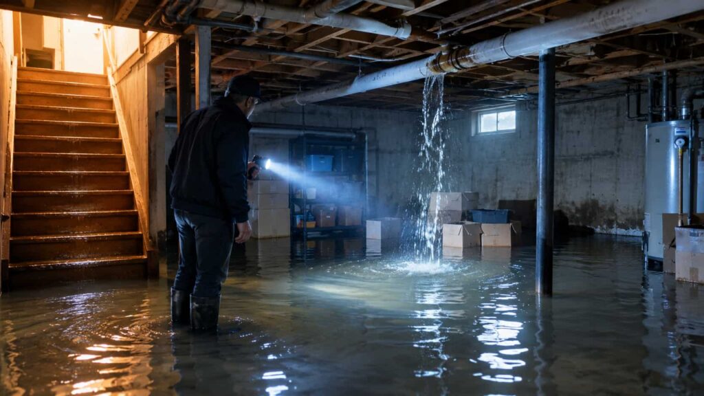 Burst Water Main at Your Spokane Home? What to Do Before the Water Spreads